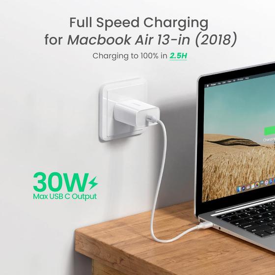 Cargador Rápido 30W USB C