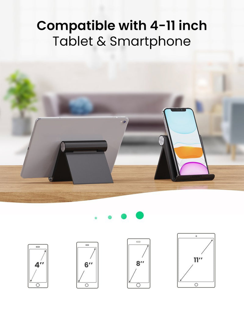 Apoya iPad multi ángulo para escritorio
