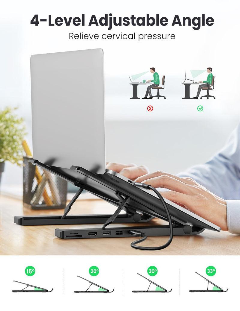 Soporte Plegable para Notebooks y Tablets