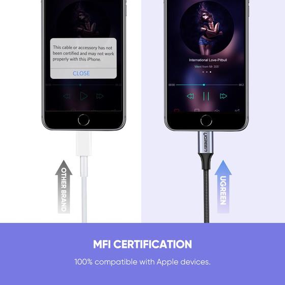 Adaptador Lightning a 3.5mm Jack