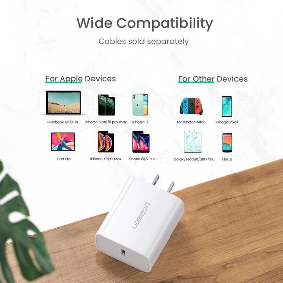Cargador Rápido 30W USB C