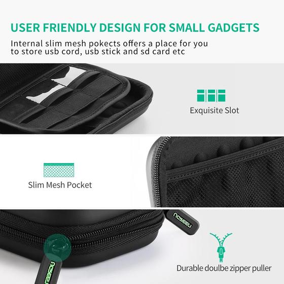 Estuche Protector Para Discos Duros y Gadgets