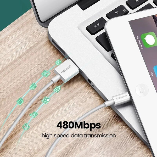 Cable USB A a Lightning Certificado Apple
