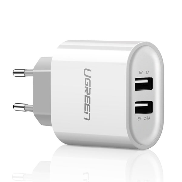 Cargador de Pared con 2 puertos USB 3.4A