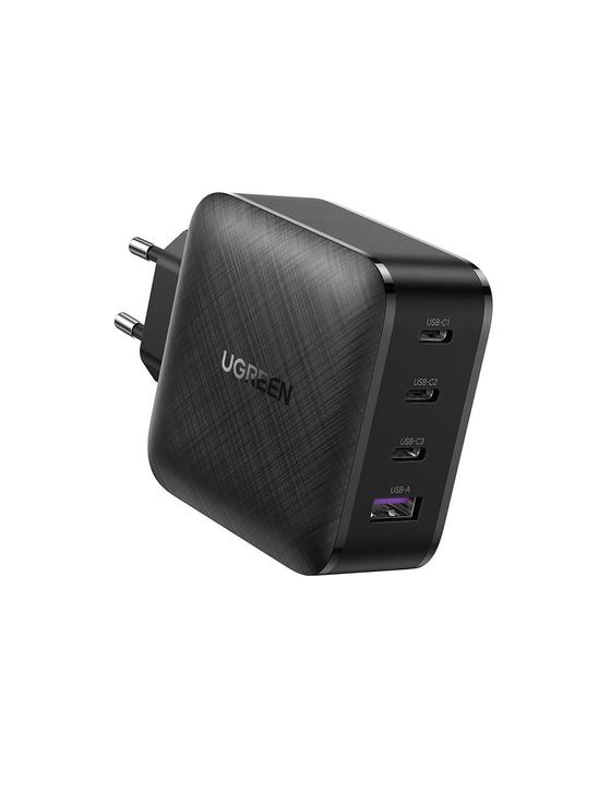 GaN 65W Cargador de Pared con 4 Puertos
